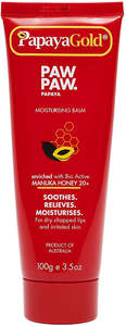 Lip Balm: Papaya Gold Paw Paw + Manuka Honey 20+ Moisturising Balm