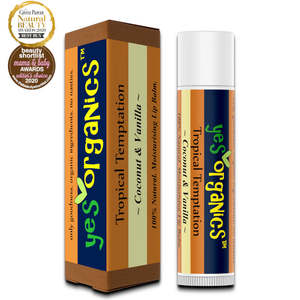 Lip Balm: Yes Organics - Coconut & Vanilla Lip Balm (4.25gm)