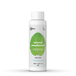 Mouthwash: Humble Co. Fresh Mint Natural Mouthwash