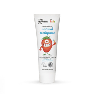 Toothbrush Toothpastes: Humble Co. Kids Strawberry Toothpaste 75g
