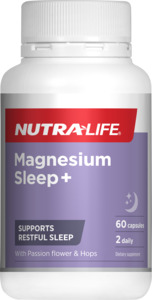 Bone Joint Muslce: Nutralife Magnesium Sleep+ Capsules