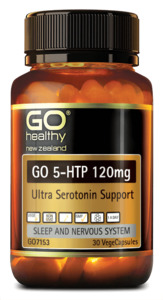 Brain Health: Go Healthy Go 5-HTP 120mg VegeCapsules
