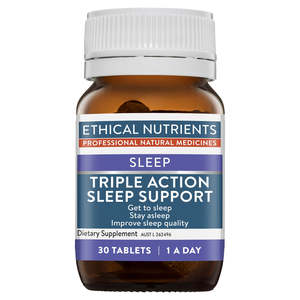 Sleep Stress: Ethical Nutrients Triple Action Sleep Support (30 tabs)
