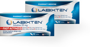 Allergies: Labixten 20mg