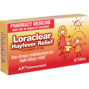 Allergies: Loraclear 10mg Tablets