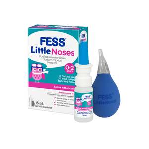 Sinus: Fess Little Noses Spray & Aspirator