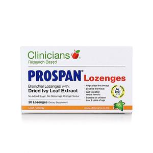 Childrens Cough: Clinicians Prospan Lozenges 20s