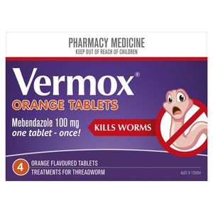 Vermox Orange Tablets