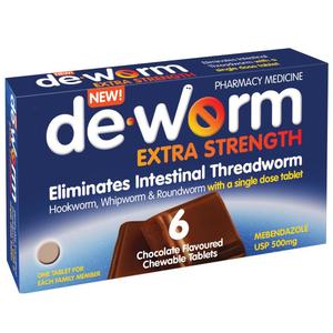 Worms: DeWorm Tablets 6s