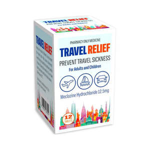 Ethics Travel Relief Tablets 12s