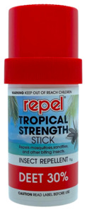 Insect Repellent: REPEL Tropical Stick 75g