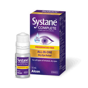 Systane Complete Preservative-Free Eye Drops 10ml