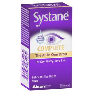 Dry Eyes: Systane Complete Lubricant Eye Drops 10ml
