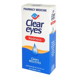 Red Eye: Clear Eyes Redness Eye Drops