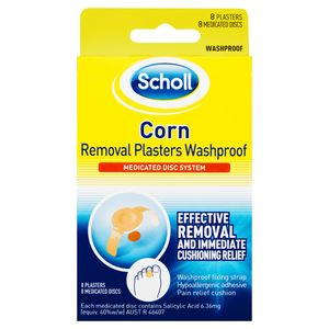 Scholl Corn Removal Plasters Waterproof
