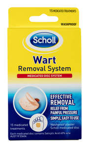 Corns Callouses: Scholl Wart Removal System