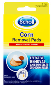 Corns Callouses: Scholl Corn Removal Pads