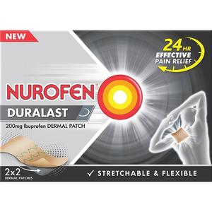 Muscle Pain: Nurofen Duralast Dermal Patch 4 pack