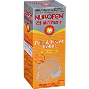 Childrens Pain Fever: NUROFEN Child Liquid Orange (200ml)