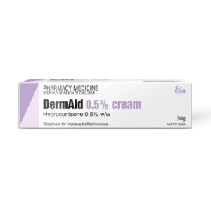 Ezcema Psoriasis: DermAid 0.5% Cream 30g