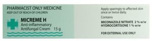 Pharmacist Consultation: Micreme H