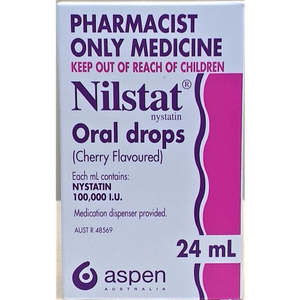 Pharmacist Consultation: Nilstat Oral Drops (24mL)