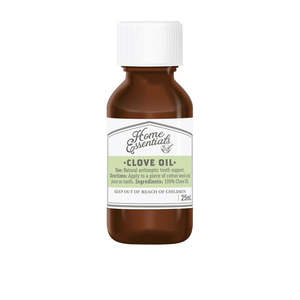 Toothache: Home Essentials Clove Oil 25mL