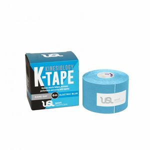 Kinesiology Tape: USL Kinesiology K-Tape Electric Blue 6m