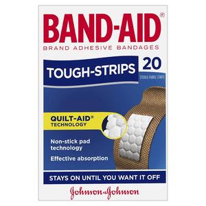 Band-Aid Tough Strip Regular 20