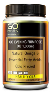 GO Healthy Go Evening Primrose Oil 1,000mg 440s