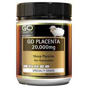 GO Healthy Placenta 20000mg (180 Capsules)