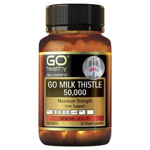 Go Healthy: GO Healthy Milk Thistle 50000 30s
