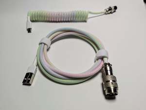 Cables: Coiled Cable (Rainbow)