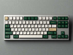 Keycaps And Deskmats: GMK British Racing Green
