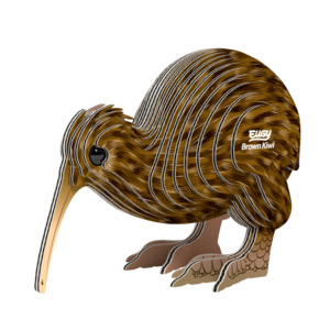 Products: EUGY Brown Kiwi 3D Puzzle