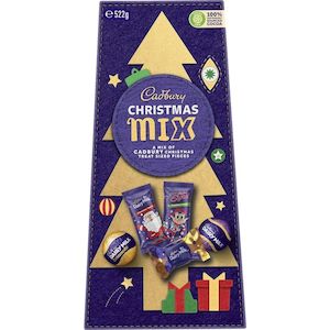 Chocolate: Cadbury Christmas Mix Gift Box 522g