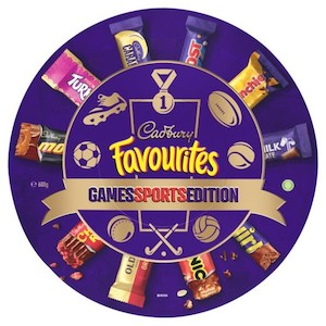 Chocolate: Cadbury Favourites Games Sports Edition 600g