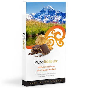 Chocolate Blocks: Purelicious Chocolate Hokey Pokey 100g
