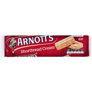 Arnotts Creme Filled Shortbread Cream 250g