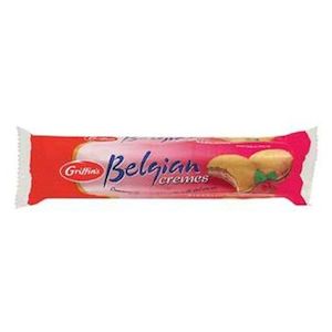 Creme And Filled Biscuits: Griffins Creme Filled Belgian pkt 250g