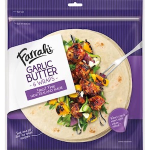 Cookies And Cakes: Farrah's Garlic Butter Wraps 6 pack