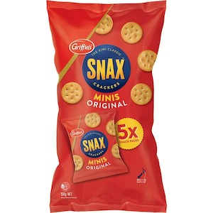 Crackers: Griffin's Snax Crackers Minis Multipack 125g