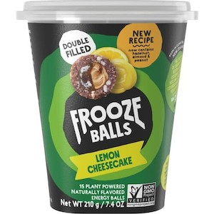 Muesli Bars: Frooze Balls Tub Lemon Ch-cake 210g