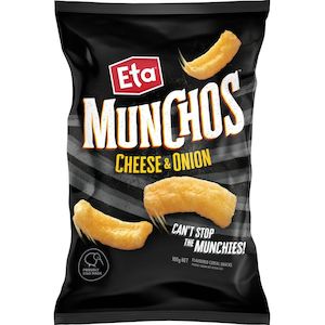 Eta Munchos Ch & Onion 100g