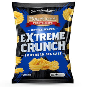 Heartland Extreme Crunch Southern Sea Salt 150g