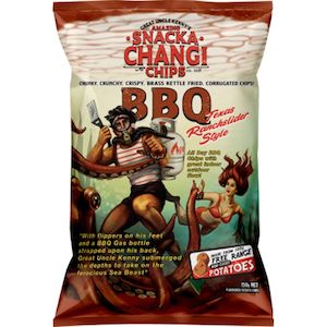Potato Chips: Snackachangi Potato Chips BBQ 150g