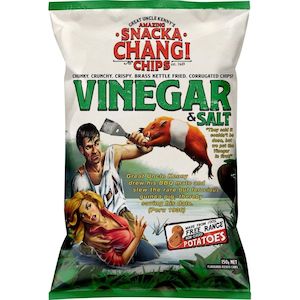 Snackachangi Potato Chips Vinegar & Salt 150g