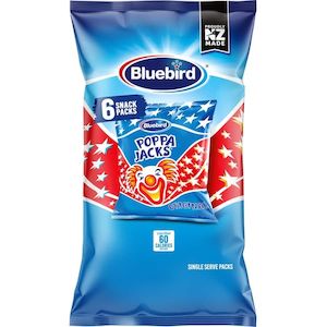 Corn Snacks: Bluebird Poppa Jacks 72g Multipack 6pk