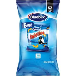 Bluebird Twisties 108g Multipack 6pk
