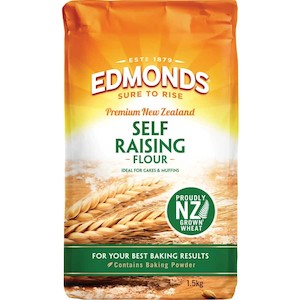 Baking: Edmonds Self Raising Flour 1.5kg
